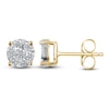 Thumbnail Image 0 of Diamond Earrings 1/2 carat tw Round 10K Yellow Gold