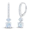 Thumbnail Image 1 of THE LEO First Light Diamond Earrings 3/4 ct tw Round 14K White Gold