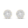 Thumbnail Image 3 of Diamond Stud Earrings 1 ct tw Round 14K Yellow Gold