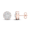 Thumbnail Image 1 of Diamond Stud Earrings 1 1/2 ct tw Round 14K Rose Gold