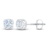 Thumbnail Image 1 of THE LEO First Light Diamond Solitaire Earrings Round 1-1/2 cts 14K White Gold (I1/I)