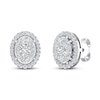 Thumbnail Image 1 of Diamond Earrings 1 ct tw Round 14K White Gold