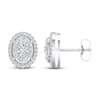 Thumbnail Image 2 of Diamond Earrings 1 ct tw Round 14K White Gold