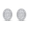 Thumbnail Image 3 of Diamond Earrings 1 ct tw Round 14K White Gold