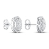 Thumbnail Image 4 of Diamond Earrings 1 ct tw Round 14K White Gold