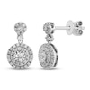 Thumbnail Image 1 of Diamond Earrings 1/3 ct tw Round 10K White Gold