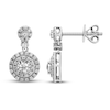 Thumbnail Image 2 of Diamond Earrings 1/3 ct tw Round 10K White Gold