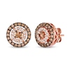 Thumbnail Image 1 of Le Vian Diamond Earrings 5/8 ct tw Round 14K Strawberry Gold