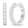 Thumbnail Image 0 of Diamond Hoop Earrings 3/4 ct tw Round 14K White Gold