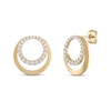 Thumbnail Image 1 of Diamond Earrings 3/8 ct tw Round 10K Yellow Gold