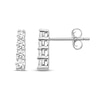 Thumbnail Image 1 of Diamond Stud Earrings 1/2 ct tw Round 14K White Gold