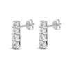 Thumbnail Image 2 of Diamond Stud Earrings 1/2 ct tw Round 14K White Gold