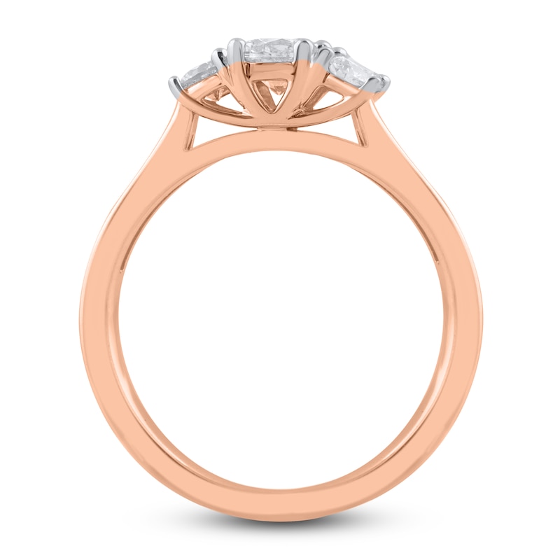 Diamond Engagement Ring 1 ct tw Round 14K Rose Gold | Jared