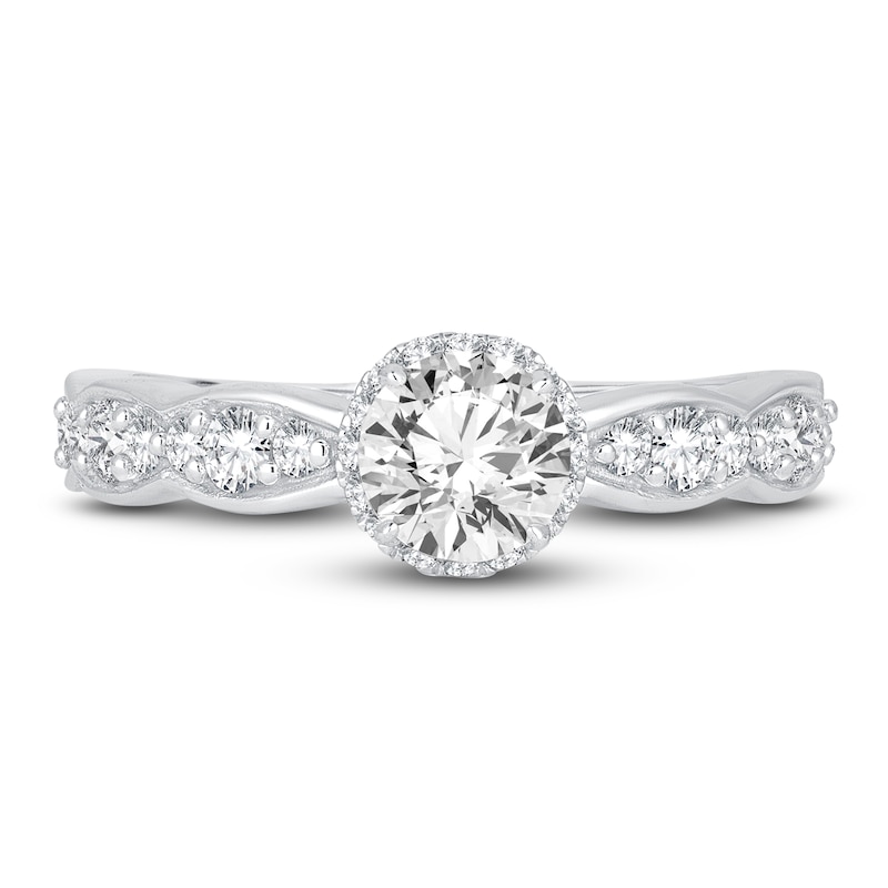 Diamond Engagement Ring 1-1/3 ct tw Round 14K White Gold | Jared