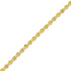 Thumbnail Image 2 of Diamond-Cut Solid Valentino Chain Bracelet 14K Yellow Gold 7.5&quot;