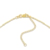 Thumbnail Image 3 of Double Circle Lariat Necklace 14K Yellow Gold 16&quot;