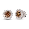 Thumbnail Image 0 of Le Vian Diamond Stud Earrings 1-3/8 ct tw Round Platinum