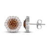 Thumbnail Image 1 of Le Vian Diamond Stud Earrings 1-3/8 ct tw Round Platinum