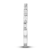 Thumbnail Image 4 of Diamond Anniversary Band 1/3 ct tw Baguette 14K White Gold