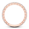 Thumbnail Image 3 of Diamond Anniversary Band 2 ct tw Oval 14K Rose Gold