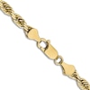 Thumbnail Image 3 of Men's Solid Quad Rope Chain Necklace 14K Yellow Gold 5mm 24&quot;