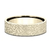 Thumbnail Image 3 of Men's Paisley Wedding Band 14K Yellow Gold 7.0mm