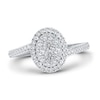 Thumbnail Image 1 of Diamond Engagement Ring 1/3 ct tw Round 14K White Gold