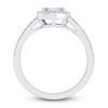 Thumbnail Image 4 of Diamond Engagement Ring 1/3 ct tw Round 14K White Gold