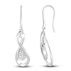 Thumbnail Image 1 of Diamond Earrings 1/6 ct tw Round 14K White Gold