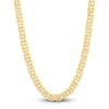 Thumbnail Image 1 of Hollow Byzantine Chain Necklace 14K Yellow Gold 20&quot; 7.2mm