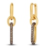 Thumbnail Image 1 of Le Vian Diamond Link Drop Earrings 1/2 ct tw 14K Honey Gold