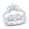 Thumbnail Image 1 of Pnina Tornai Marquise & Pear-Shaped Lab-Created Diamond Enhancer Ring 1-7/8 ct tw 14K White Gold