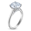 Thumbnail Image 2 of Round-Cut Lab-Created Diamond Solitaire Plus Engagement Ring 3-1/2 ct tw Platinum (VS2/F)