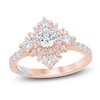 Thumbnail Image 1 of Pnina Tornai Round-Cut Diamond Halo Engagement Ring 1-1/8 ct tw 14K Rose Gold