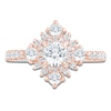 Thumbnail Image 3 of Pnina Tornai Round-Cut Diamond Halo Engagement Ring 1-1/8 ct tw 14K Rose Gold