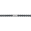 Thumbnail Image 3 of 1933 by Esquire Men's Natural Hematite Bead Necklace Sterling Silver 22&quot;