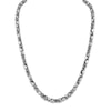 Thumbnail Image 1 of 1933 by Esquire Men's Rhombus Curb Chain Necklace Oxidized Sterling Silver 22&quot;