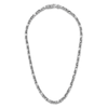 Thumbnail Image 3 of 1933 by Esquire Men's Rhombus Curb Chain Necklace Oxidized Sterling Silver 22&quot;