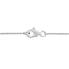 Thumbnail Image 2 of Diamond Bar Necklace 1/10 ct tw Round 14K White Gold 16&quot;