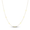 Thumbnail Image 1 of 7 Cross Station Necklace 14K Yellow Gold 16&quot;