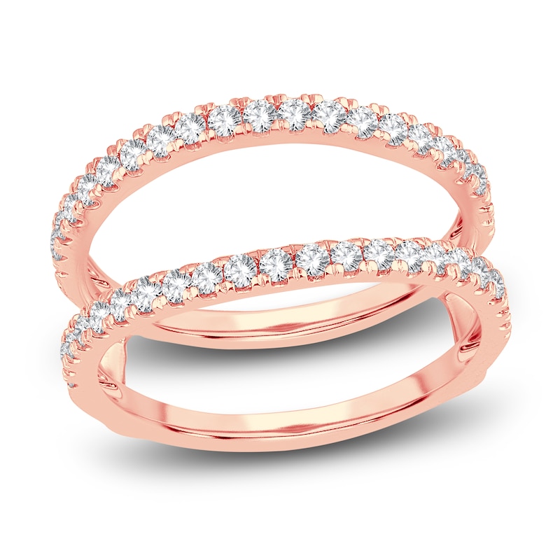 Main Image 1 of Diamond Enhancer Band 1/2 ct tw Round 14K Rose Gold