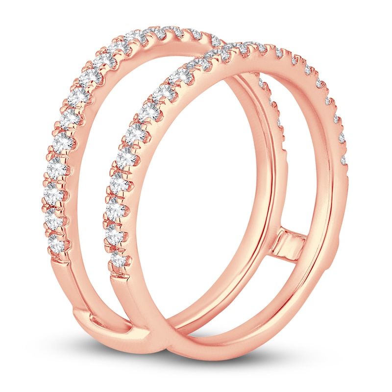 Main Image 2 of Diamond Enhancer Band 1/2 ct tw Round 14K Rose Gold