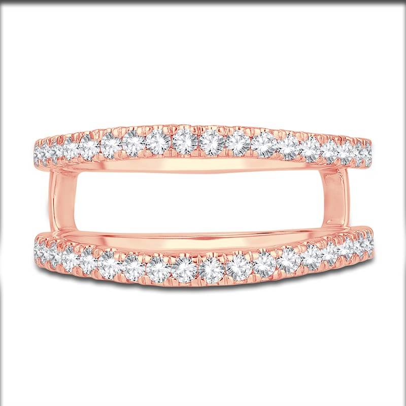 Main Image 3 of Diamond Enhancer Band 1/2 ct tw Round 14K Rose Gold