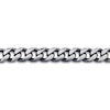 Thumbnail Image 3 of Curb Link Necklace Sterling Silver 24" 9mm