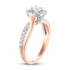 Thumbnail Image 2 of Diamond Engagement Ring 3/4 ct tw Round 14K Two-Tone