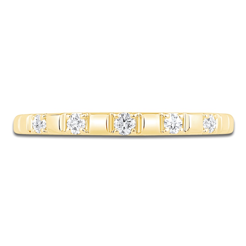 Diamond Anniversary Ring 1/8 ct tw 14K Yellow Gold