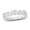 Thumbnail Image 0 of Pnina Tornai Lab-Created Diamond Heart Anniversary Ring 3/4 ct tw 14K White Gold