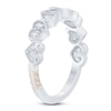 Thumbnail Image 1 of Pnina Tornai Lab-Created Diamond Heart Anniversary Ring 3/4 ct tw 14K White Gold