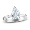 Thumbnail Image 0 of Certified Pear Diamond Solitaire Engagement Ring 1-1/2 ct tw 14K White Gold (I/I1)