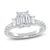 Thumbnail Image 0 of Lab-Created Emerald-Cut Diamond Engagement Ring 2 ct tw 14K White Gold